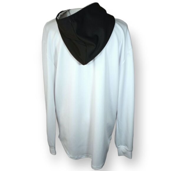 LION DYNASTY WHITE & BLACK KING HOODIE SZ.M NWT - Picture 3 of 7